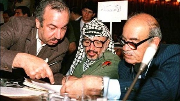 http://freedomwat.ch/wp-content/uploads/2012/11/Photo-dated-April-1987-shows-then-President-of-Palestine-Liberation-Organisation-PLO-Yasser-Arafat-centre-with-his-number-two-Khalil-al-Wazir-known-as-Abu-Jihad-left-and-PLO-executive-committee-member-Jawid-al-Kussai-right-e13518569179531.jpg